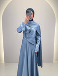 Robe de soirée Ilka Bleu