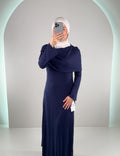 Maniya Kleid Dunkelblau