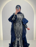 Robe de soirée Tias bleu foncé