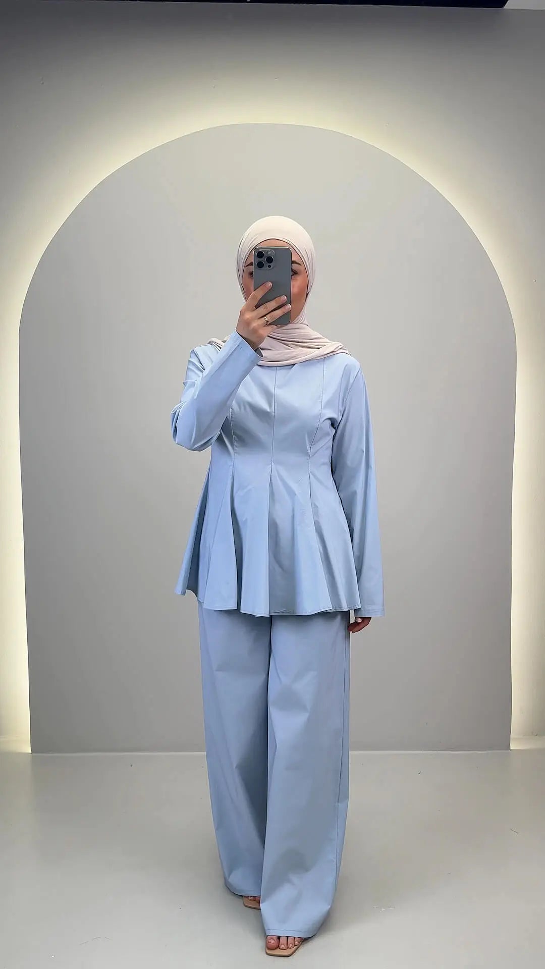 Sereen Peplum Üst