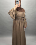 Hiraya Kleid Braun