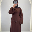 Aramiel Abendkleid Braun