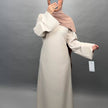 Classy Kleid Beige