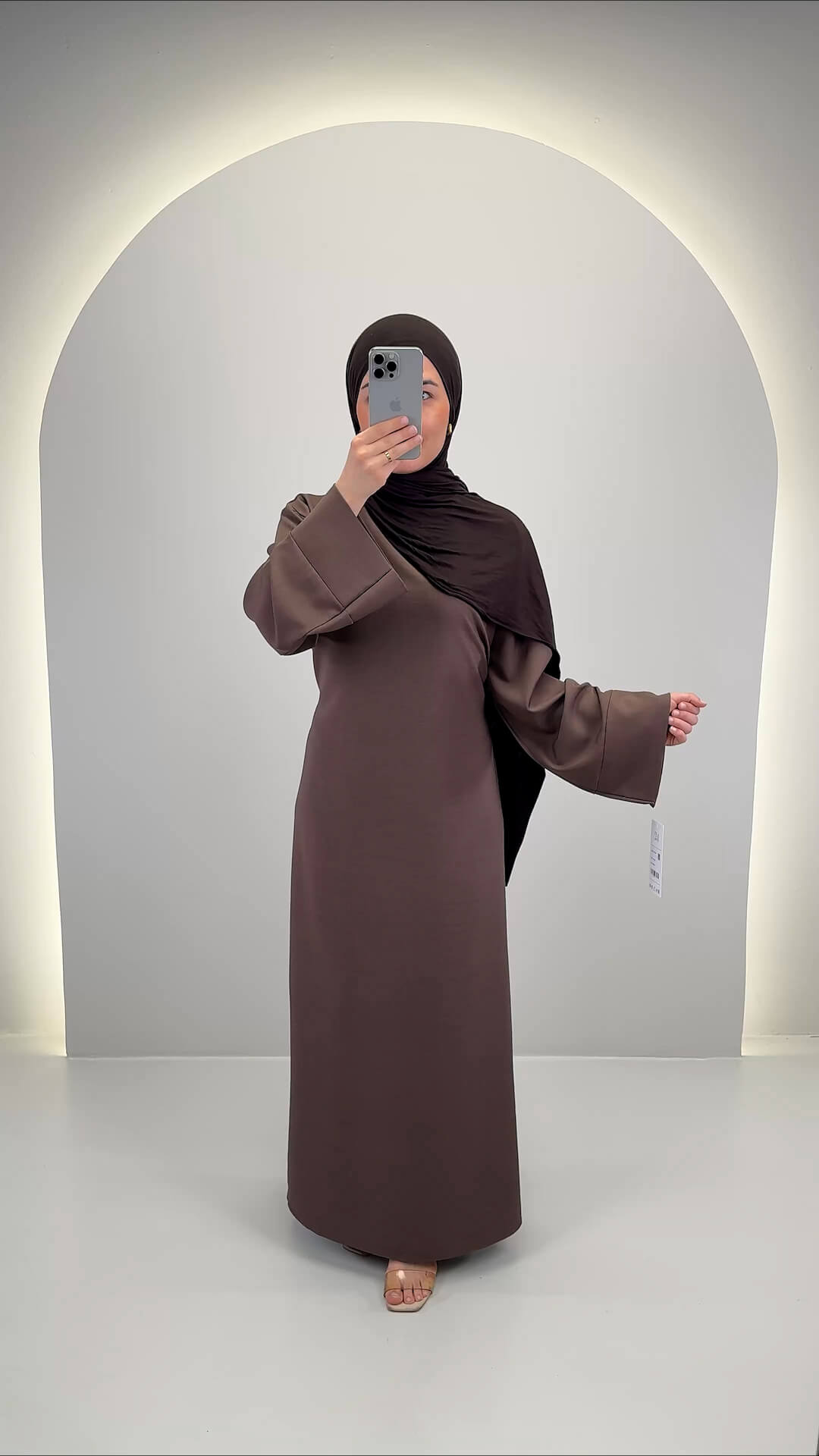 Robe Classy Marron 01