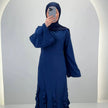 Robe de soirée Diya bleu foncé