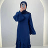 Robe de soirée Diya bleu foncé