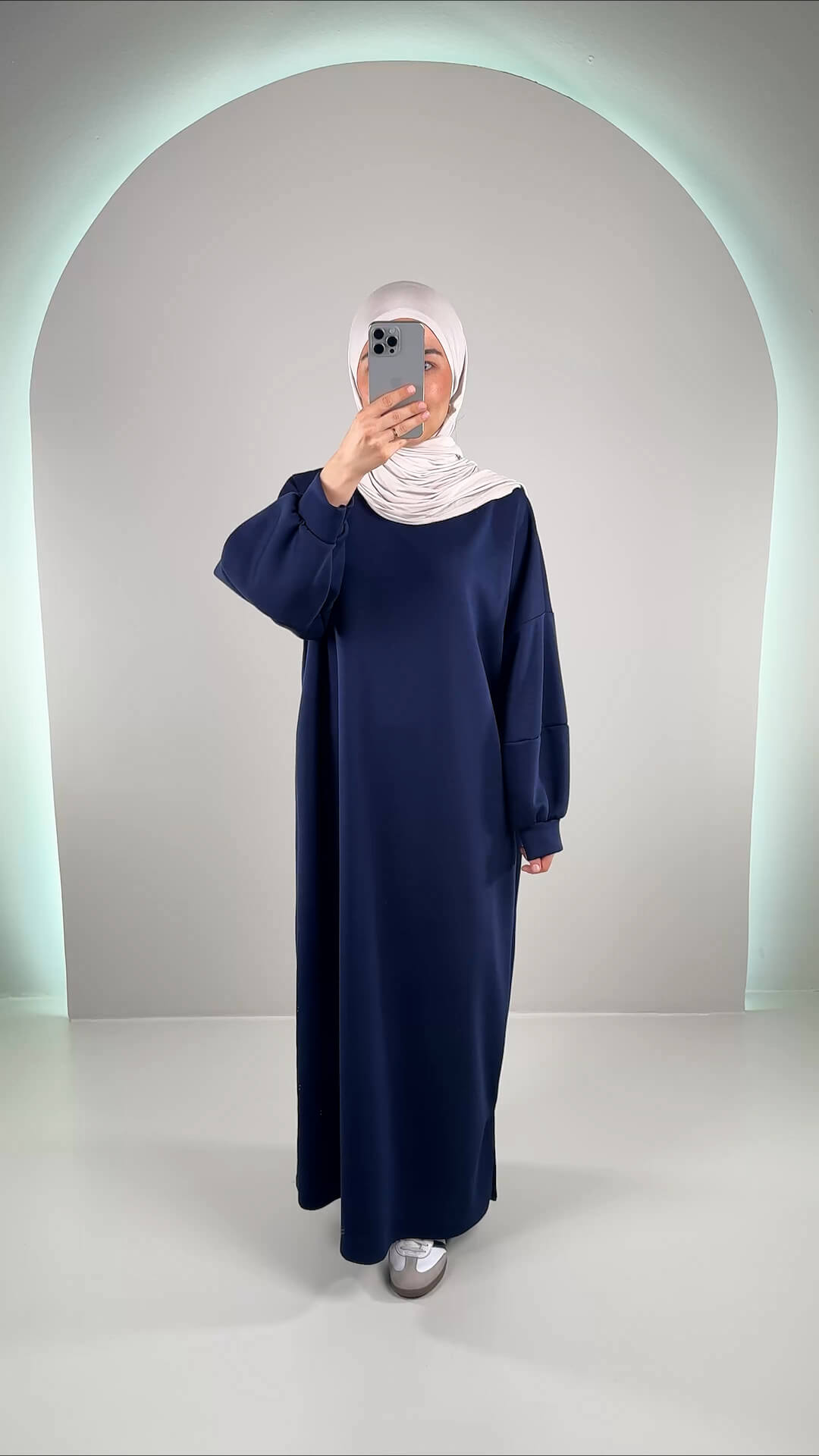 Roza Kleid Dunkelblau