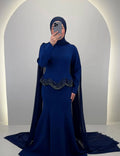 Simay Evening dress Dark Blue