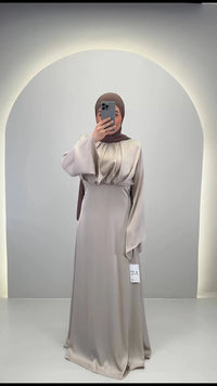 Esla Abendkleid Beige