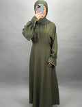 Haily Dress Green