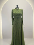 Robe de soirée Nayla Verte