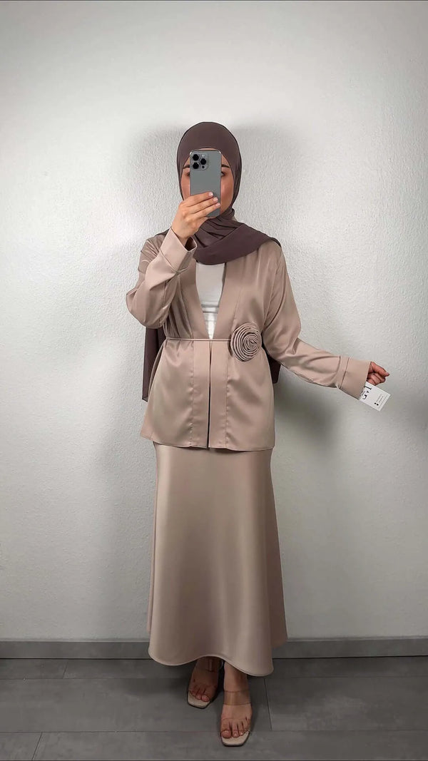 Gül Outfit Beige - Semode