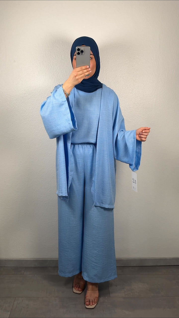Danla Outfit Blau 3-Teilig Semode