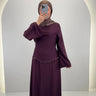 Aramiel Abendkleid Weinrot