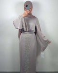 Maya evening dress beige