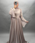 Medina Abendkleid Beige