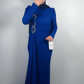 Melika evening dress blue