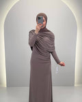 Miana Abendkleid Taupe