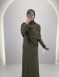 Robe de soirée Miana Vert