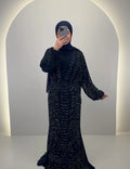 Robe de soirée Minara bleu foncé