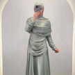 Robe de soirée Liyan Menthe