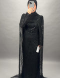 Robe de soirée Milea Noire