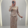Miyasa Abendkleid Beige 01