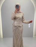 Miyasa Abendkleid Beige