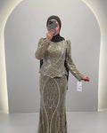 Miyasa Abendkleid Grün