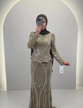 Miyasa Abendkleid Grün