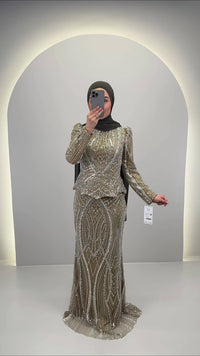 Miyasa Abendkleid Grün