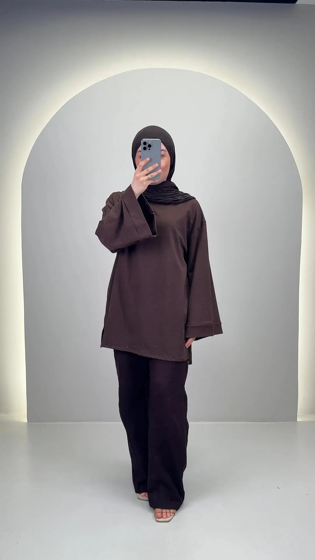 Miza Top Brown
