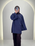 Haut Miza Bleu Foncé