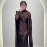 Robe de soirée Emira Marron