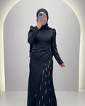 Robe de soirée Nalea noire