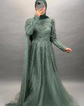 Narin Exclusive Evening Dress Mint