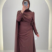 Nila Abendkleid Braun
