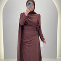 Nila Evening dress Brown