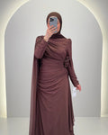 Nila Evening dress Brown