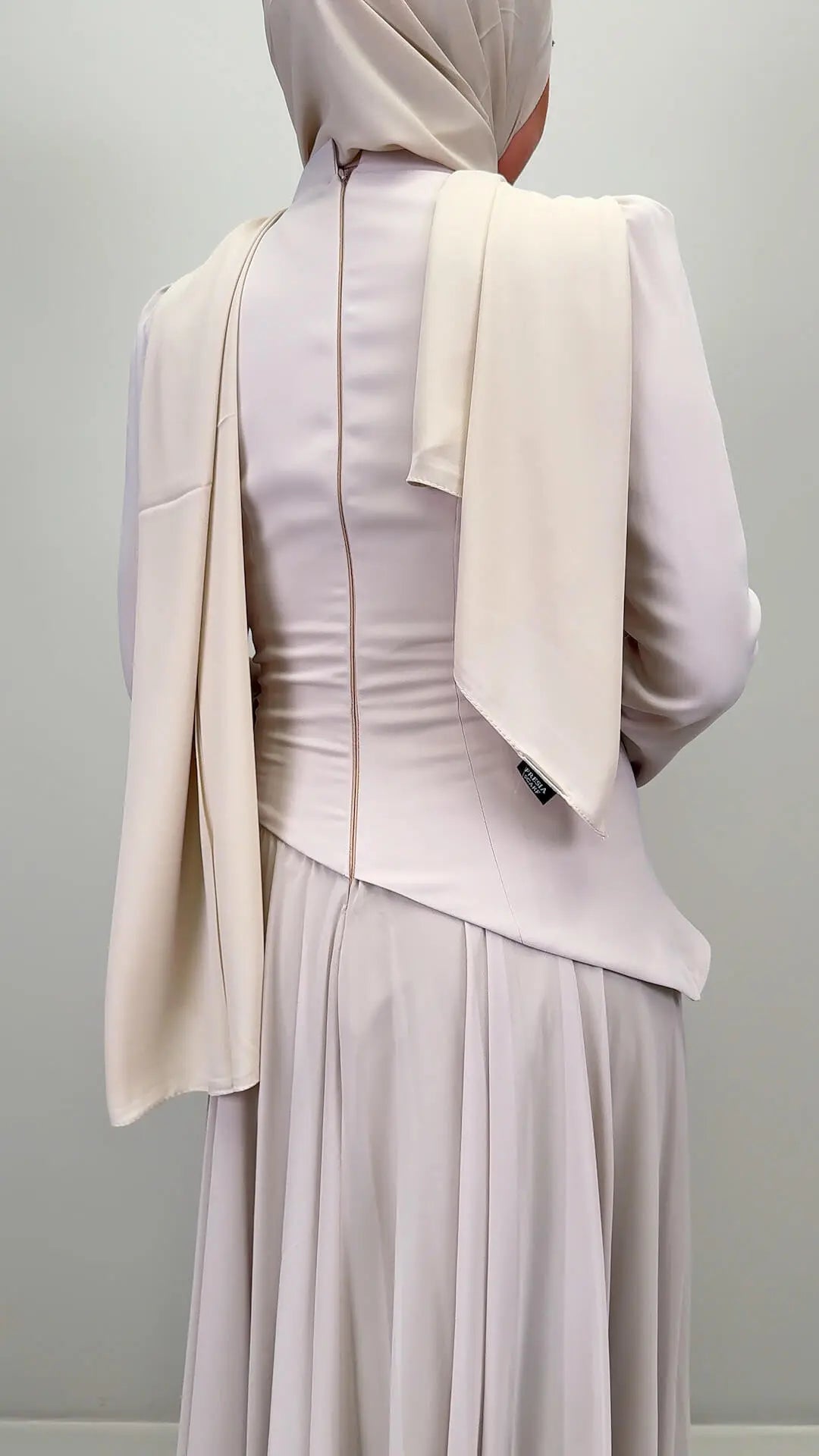 Robe de soirée Noora Beige