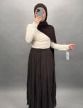 Sevgi Skirt Brown