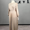 Robe de soirée Ponti beige