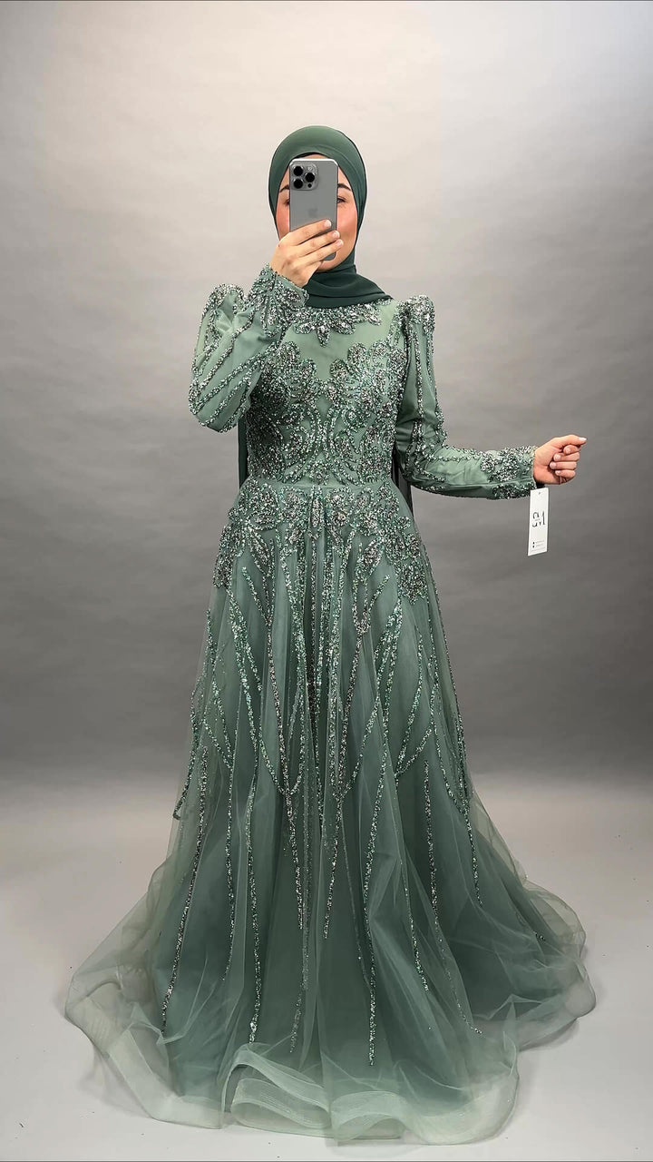 Princesse Exclusive Evening Dress Mint