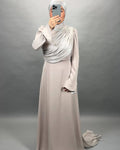 Sadem Abendkleid Beige