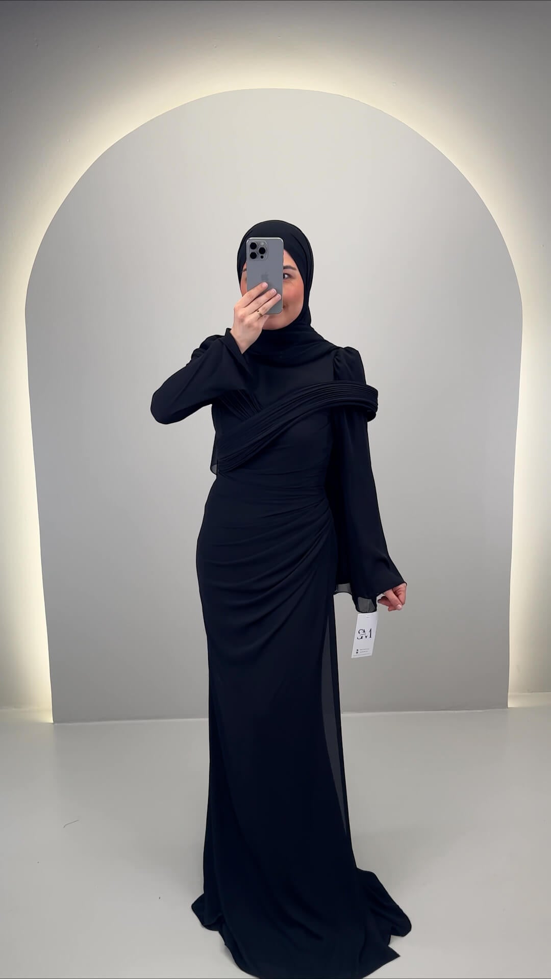 Sanya Abendkleid Schwarz