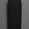 Basic Unterkleid Schwarz