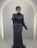 Sedef Evening dress Grey