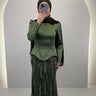 Robe de soirée Sedef Vert