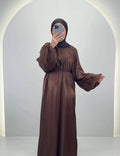 Simla Abaya Marron
