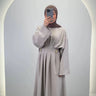 Lia Kleid Taupe